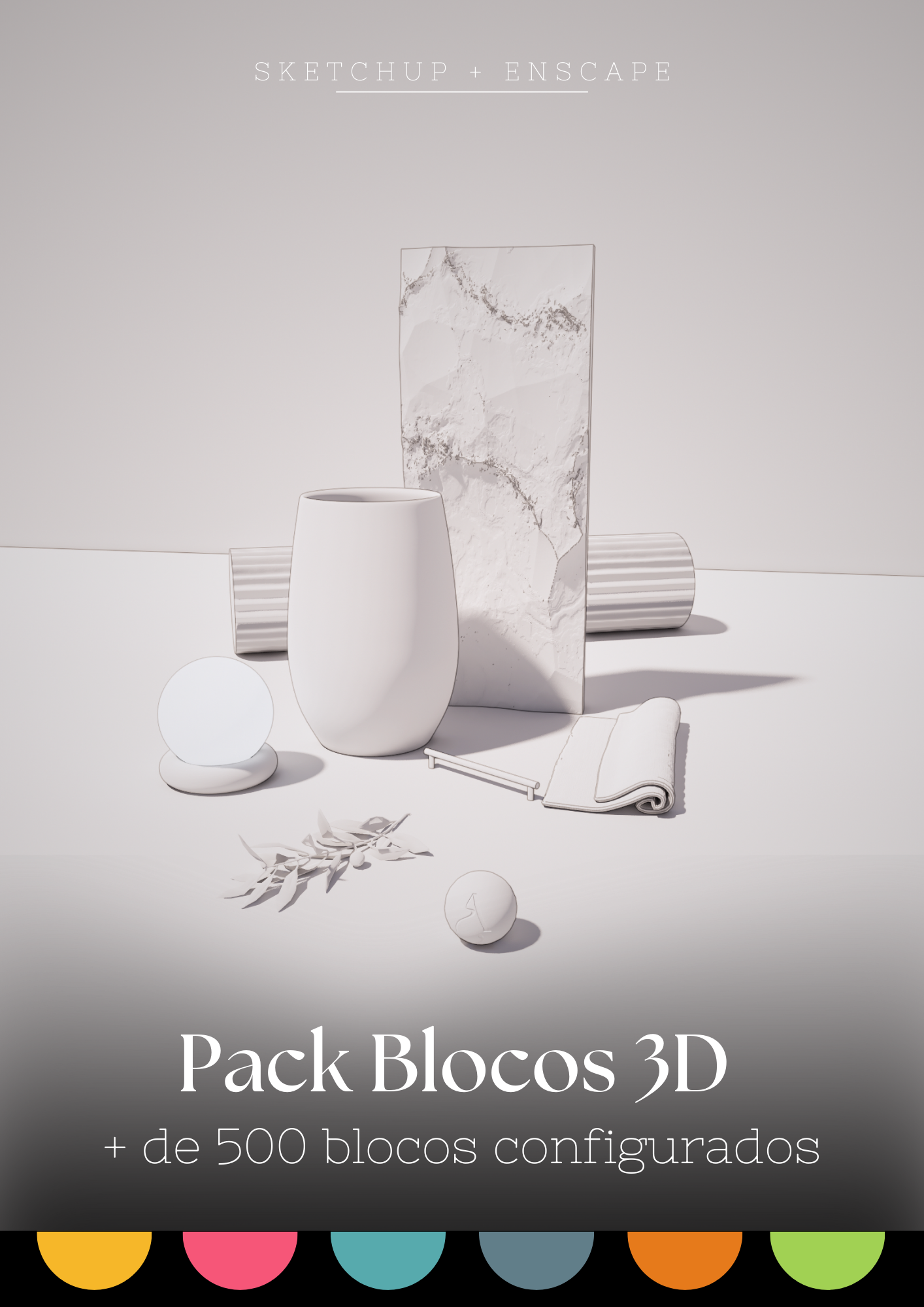 Pack blocos 3d